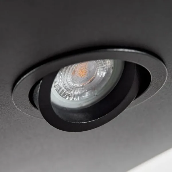hofstein Suspension Jabilla Noir, 6 lumières* Lampes Modernes