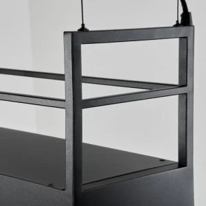 hofstein Suspension Jabilla Noir, 6 lumières* Lampes Modernes