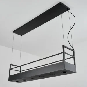 hofstein Suspension Jabilla Noir, 6 lumières* Lampes Modernes