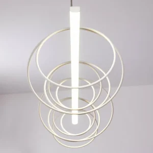 hofstein Suspension Jimma LED Blanc, 8 lumières* Lampes Modernes