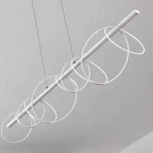 hofstein Suspension Jimma LED Blanc, 8 lumières* Lampes Modernes