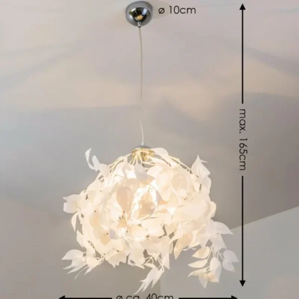 hofstein Suspension Kallax Chrome, 1 lumière* Lampes Modernes