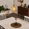 hofstein Suspension Karo Laiton, 1 lumière* Lampes En Verre