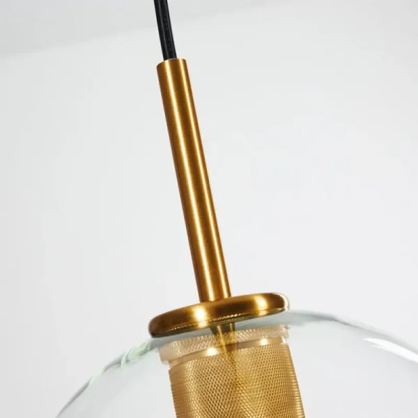 hofstein Suspension Karo Laiton, 1 lumière* Lampes En Verre