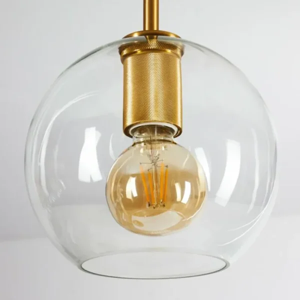 hofstein Suspension Karo Laiton, Noir, 3 lumières* Lampes En Verre