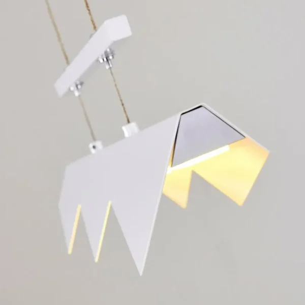 hofstein Suspension Karungi LED Blanc, 1 lumière* Lampes Modernes