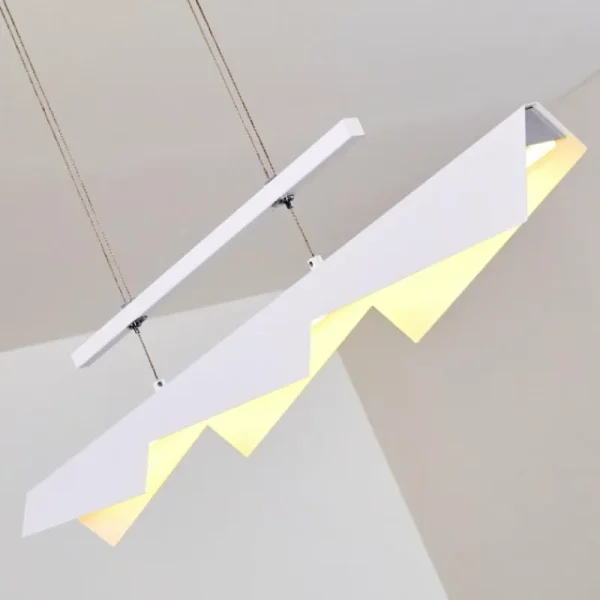 hofstein Suspension Karungi LED Blanc, 1 lumière* Lampes Modernes