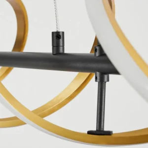 hofstein Suspension Khovet LED Noir, 1 lumière* Lampes Modernes
