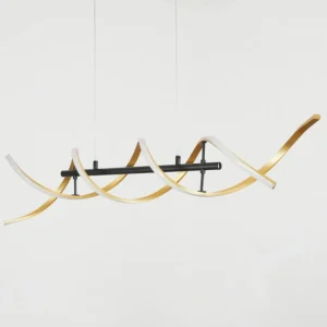 hofstein Suspension Khovet LED Noir, 1 lumière* Lampes Modernes