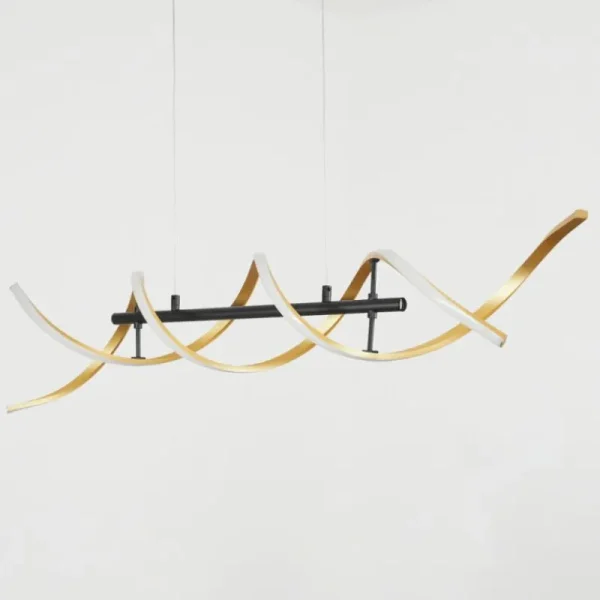 hofstein Suspension Khovet LED Noir, 1 lumière* Lampes Modernes