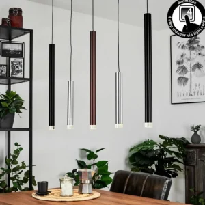 hofstein Suspension Krachang LED Aluminium, 1 lumière* Lampes Modernes