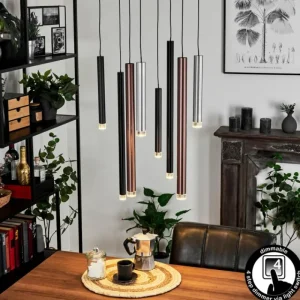 hofstein Suspension Krachang LED Aluminium, 1 lumière* Lampes Modernes