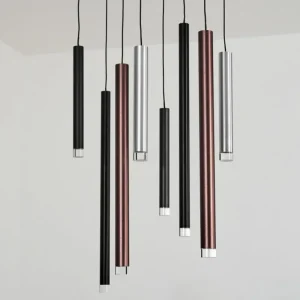 hofstein Suspension Krachang LED Aluminium, 1 lumière* Lampes Modernes