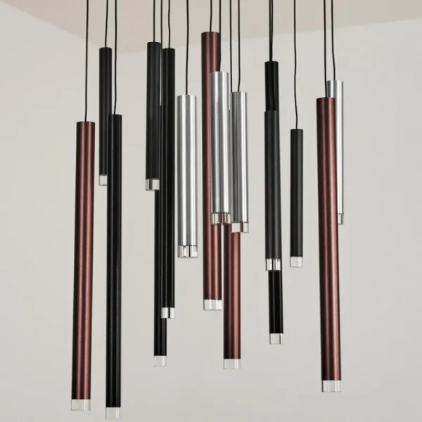 hofstein Suspension Krachang LED Aluminium, 1 lumière* Lampes Modernes