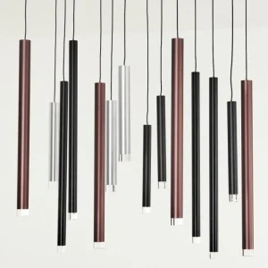 hofstein Suspension Krachang LED Aluminium, 1 lumière* Lampes Modernes