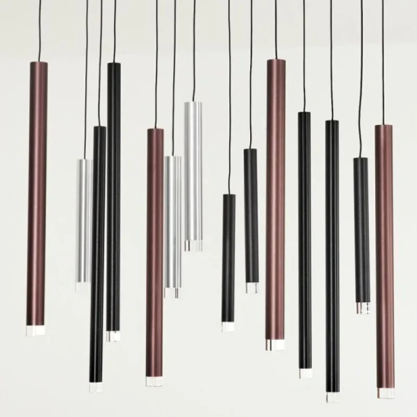 hofstein Suspension Krachang LED Aluminium, 1 lumière* Lampes Modernes