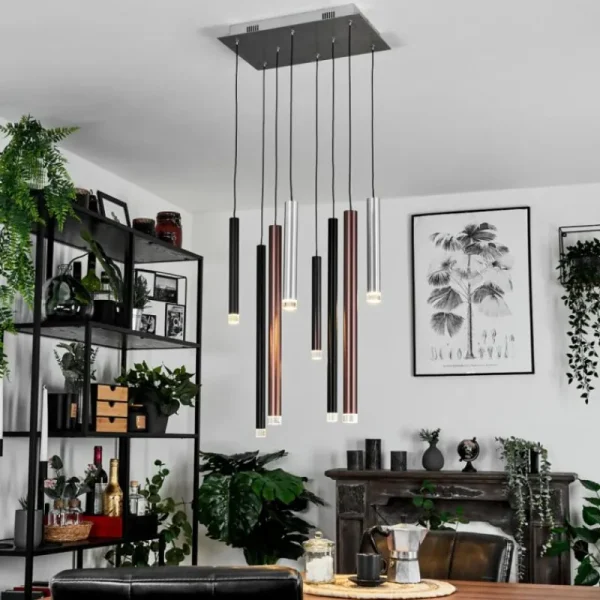 hofstein Suspension Krachang LED Aluminium, 1 lumière* Lampes Modernes