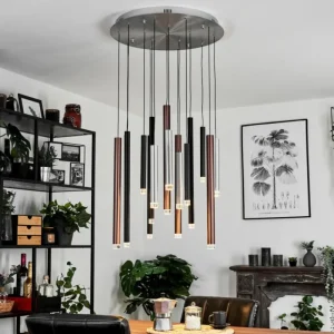 hofstein Suspension Krachang LED Aluminium, 1 lumière* Lampes Modernes