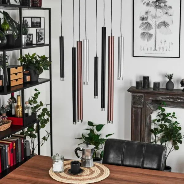 hofstein Suspension Krachang LED Aluminium, 1 lumière* Lampes Modernes