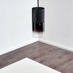 hofstein Suspension Kuparuk Noir, 1 lumière* Lampes Modernes