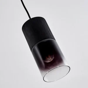 hofstein Suspension Kuparuk Noir, 1 lumière* Lampes Modernes