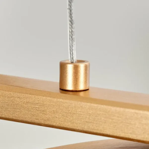 hofstein Suspension Lavaca LED Laiton, 4 lumières* Lampes Modernes