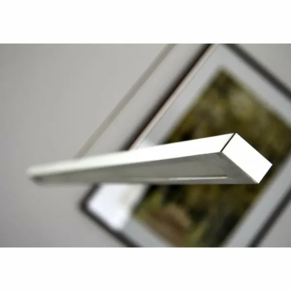hofstein Suspension LED Masterlight Real 2 Acier inoxydable, Nickel mat, 1 lumière* Lampes Modernes