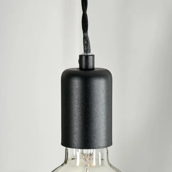 hofstein Suspension Lemone Noir, 1 lumière* Lampes Modernes
