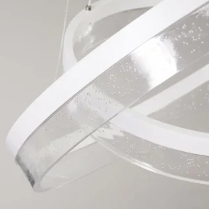 hofstein Suspension Lezha LED Blanc, 2 lumières* Lampes Modernes