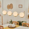 hofstein Suspension Lisca Or, 4 lumières* Lampes En Verre