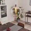 hofstein Suspension Lololo Acier inoxydable, 1 lumière* Lampes En Verre