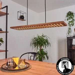 hofstein Suspension Luturula LED Noir, 1 lumière* Lampes Modernes