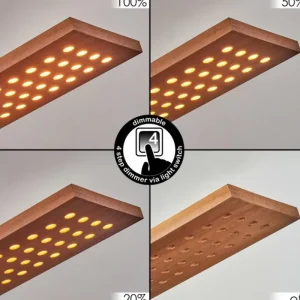 hofstein Suspension Luturula LED Noir, 1 lumière* Lampes Modernes
