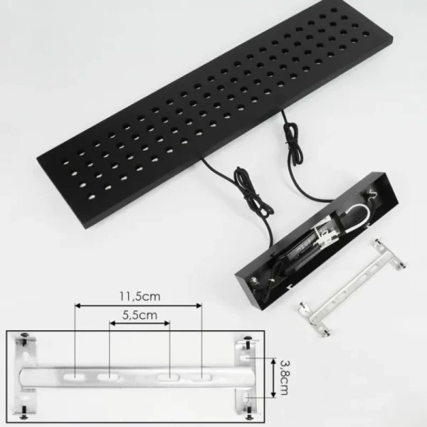 hofstein Suspension Luturula LED Noir, 1 lumière* Lampes Modernes