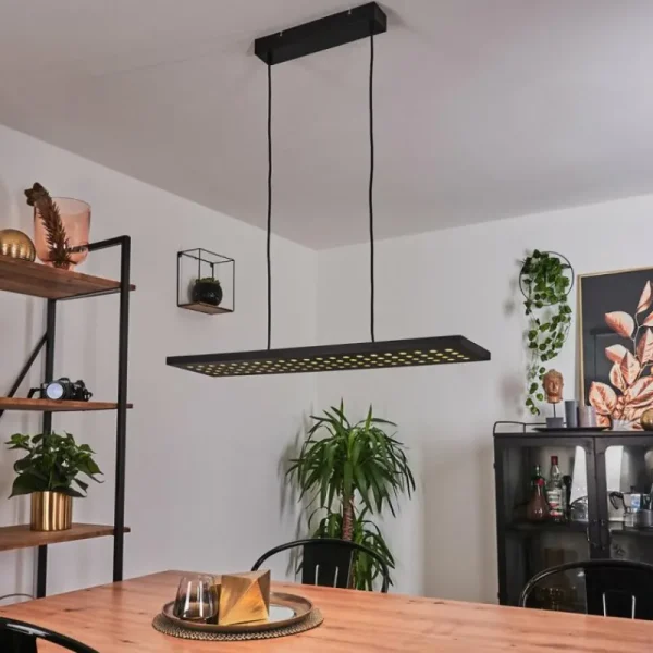hofstein Suspension Luturula LED Noir, 1 lumière* Lampes Modernes
