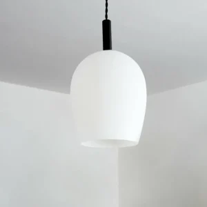 hofstein Suspension Magnano Noir, 1 lumière* Lampes En Verre