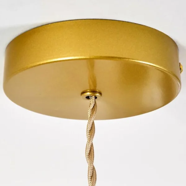 hofstein Suspension Magnano Or, 1 lumière* Lampes En Verre