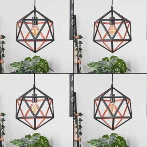 hofstein Suspension Mamonal Noir, 1 lumière* Lampes Modernes