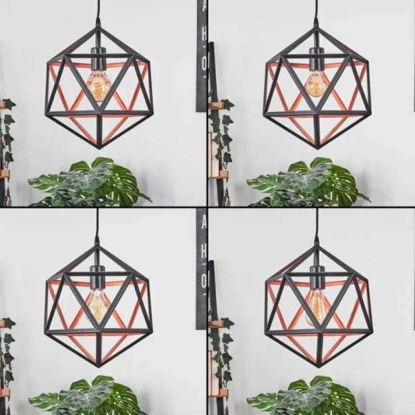 hofstein Suspension Mamonal Noir, 1 lumière* Lampes Modernes