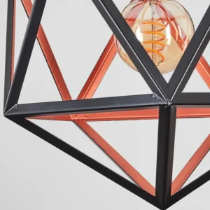 hofstein Suspension Mamonal Noir, 1 lumière* Lampes Modernes