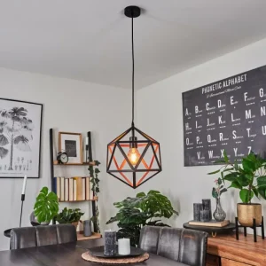 hofstein Suspension Mamonal Noir, 1 lumière* Lampes Modernes
