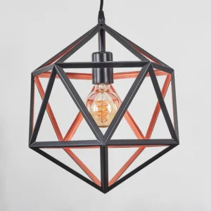 hofstein Suspension Mamonal Noir, 1 lumière* Lampes Modernes