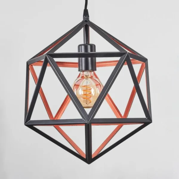 hofstein Suspension Mamonal Noir, 1 lumière* Lampes Modernes
