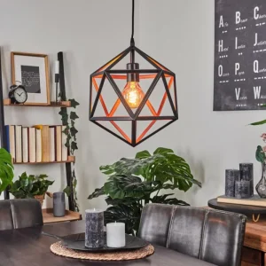 hofstein Suspension Mamonal Noir, 1 lumière* Lampes Modernes