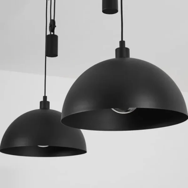 hofstein Suspension Manacales Noir, 2 lumières* Lampes Modernes