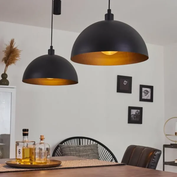 hofstein Suspension Manacales Noir, 2 lumières* Lampes Modernes
