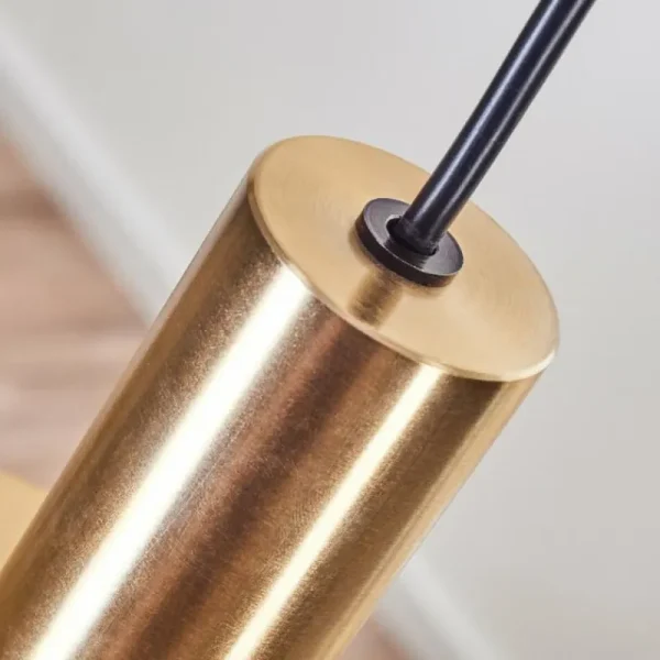 hofstein Suspension Mano Laiton, Noir, 1 lumière* Lampes Modernes
