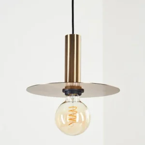 hofstein Suspension Mano Laiton, Noir, 1 lumière* Lampes Modernes