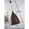 hofstein Suspension Masterlight Industria 10 Noir, 1 lumière* Lampes Modernes