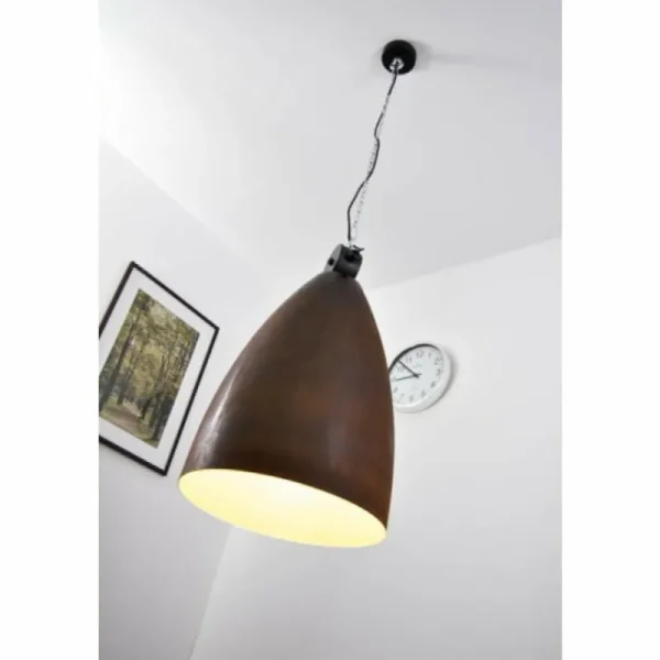 hofstein Suspension Masterlight Industria 10 Noir, 1 lumière* Lampes Modernes